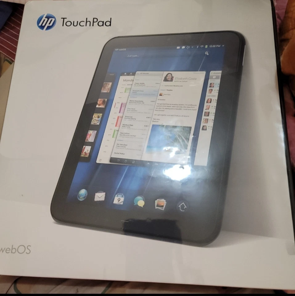 HP TouchPad FB355UA 16GB, Wi-Fi, 9,7 polegadas - Preto brilhante - Imagem 1 de 1