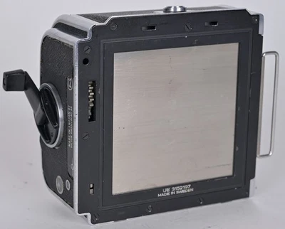 EX++ Chrome Hasselblad A12 "V Button" - 6x6 - 120 Film Back Magazine Tested! - Image 1 of 4