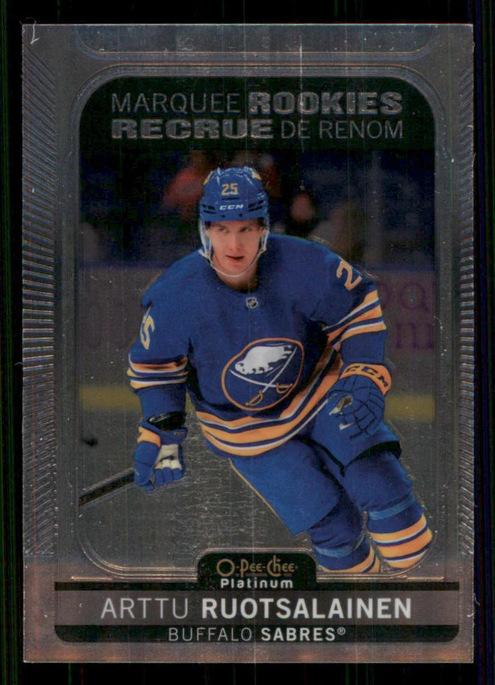 2021-22 O-Pee-Chee Platinum #219 Arttu Ruotsalainen RC - Image 1 of 2
