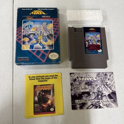 Capcom Mega Man 1 (Nintendo Entertainment System) Rough Box CIB Complete In Box - Image 1 of 4
