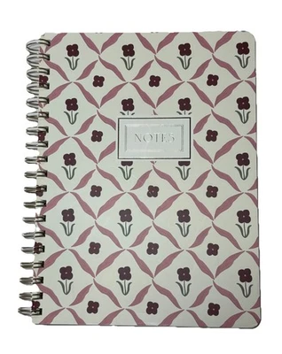 New Fringe Studio BUTTERY BOUQUET Ruled Journal Spiral Notebook 192 Lined Pages - Image 1 of 4