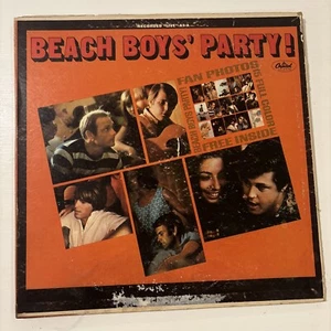 The Beach Boys-Beach Boys' Party 1965 LP MAS-2398 1st Press MONO Scranton VG/VG - Picture 1 of 12