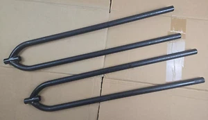 Nuevas varillas de radio de horquilla delanteras negras 27 pulgadas Hot Rod Rat Rod - Imagen 1 de 1