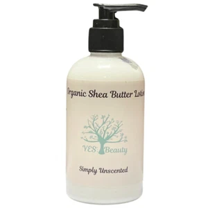 Body Lotion - Simply Unscented - Handmade w/Organic Shea Butter 9 oz - Picture 1 of 4