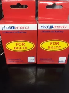 PHOTOAMERICA Battery 1-Pack for Panasonic DMW-BCL7E, DMW-BCL7 and Panason - Picture 1 of 2