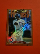 ⚾️ Sammy Sosa 1996 Topps Finest Franchises Refractor # Card # 257 Theme # F 7