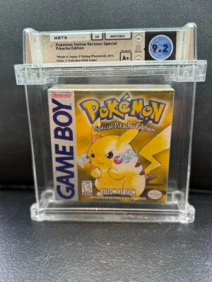 Game Boy Wata9.2 A+ 1ª Impresión Pokemon Edición Especial Pikachu Versión Amarilla Foto 1 de 2