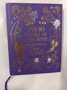 Poems to Fall in Love with, Chosen and Illustrated by Chris Riddell *SIGNED* - Imagen 1 de 8