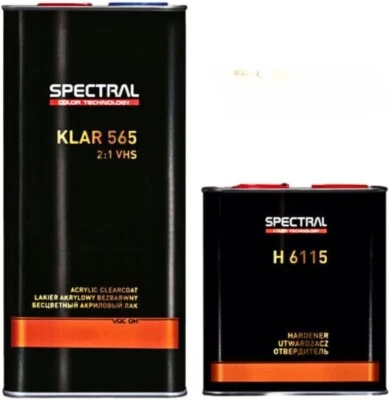 Novol Spectral KLAR 565 Laca Clearcoat + Kit Endurecedor Estándar H6115 7.5L - Imagen 1 de 2