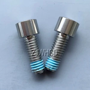2pcs 3/8 - 16 x 1" Ti tanium Screw Bolt Allen Hex Socket Cap Head + Blue - Picture 1 of 2