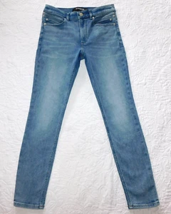 EXPRESS ― Size 4 R ― ANKLE LEGGING HIGH RISE Stretch Light Denim Jeans 4R #CR33 - Picture 1 of 5