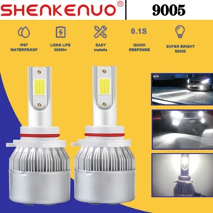 For GMC Sierra 1500 2500 2014 2015 6K LED Headlight High / Low Beam Bulbs Kit - Picture 1 of 11