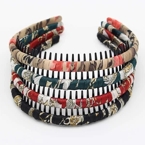 Boho Hair Band Headbands for Women/Girls Teeth Comb Hair Accessories Non-Slip Ha - Picture 1 of 13