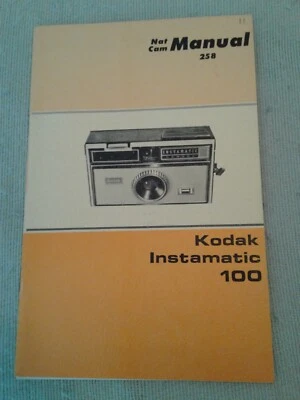 Nat Cam 258 National Camera 1973 Kodak Instamatic 100 reparación manual montaje Foto 1 de 4