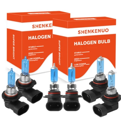 Halogen Headlight Bulb Kit Hi/Lo Beam Fog Light For Jeep Grand Cherokee 1997-07 - image 1 of 4