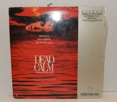 Laserdisc 1988 Dead Calm Nicole Kidman Sam Neill Laser Disc - Image 1 of 4