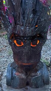 Groot Outdoor Fire Pit Wood Burner Custom Made by Burned By Design.