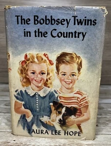 VTG The Bobbsey Twins' in the Country -  Hardcover w/ DJ 1950 by: Laura Lee Hope - Picture 1 of 24