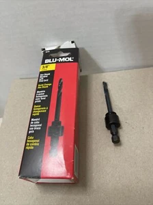 BLU-MOL 5519 3/8"  Hex Shank Mandrel With Pilot Drill - Picture 1 of 4