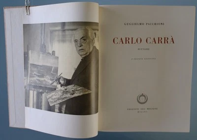 Carrà Carlo PITTURA ARTE Monografie Artisti Edizioni Il Milione Milano 1959 - Immagine 1 di 4