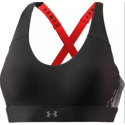 UNDER AMOUR Under Armour Sport-BH Vanish S/32C-34B Bustier Fitness Airobic Mid Mittel