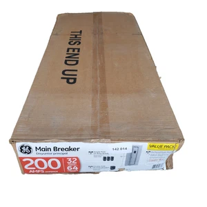 GE 200 AMP 32-Space 64-Circuit Main Breaker Indoor Load Center Kit TM3220C64K - Picture 1 of 6