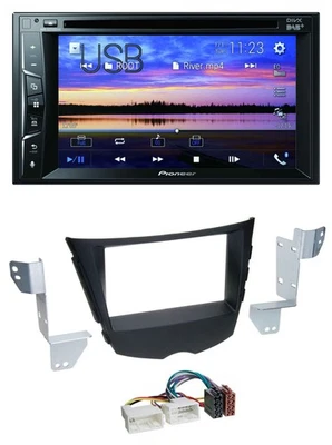 Pioneer Bluetooth 2DIN USB DVD DAB MP3 Autoradio für Hyundai Veloster FS ab 2011 - Bild 1 von 4