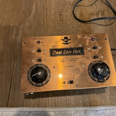 MRC Dual Loco Pack Model 2 DC Power Supply Hobby Train Transformer UNTESTED - Image 1 of 4