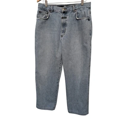 Pantalones de mezclilla vintage Marithe Francois Girbaud para hombre 34 se adapta a 32x29,5 holgados patinador Y2K años 90 Foto 1 de 4