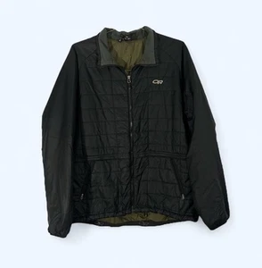 Chaqueta Outdoor Research Neoplume Primaloft Cremallera Completa Negra Aislante Nylon XL - Imagen 1 de 7
