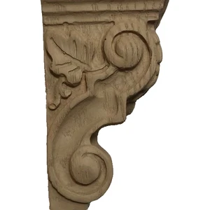 Viktorianischer Stil geschnitzte Klammer Korbel Akanthusblatt Design Urethan von Fypon - Bild 1 von 6