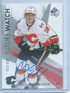 Matthew Tkachuk Future Watch Auto /999 2016-17 SP Authentic Hockey - Picture 1 of 2