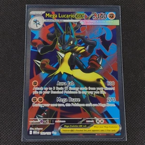 Mega Lucario ex - 160/132 - Ultra Rare - Mega Evolutions - Pokemon Card - NM/M - Picture 1 of 2