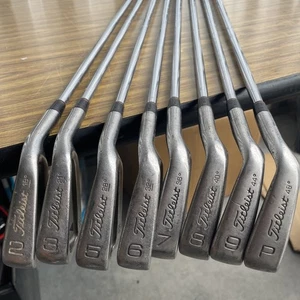Titleist DCI Irons Set Of 8 Irons 2,3,5,6,7,8,9,P MS-209 Regular Good Condition - Picture 1 of 8