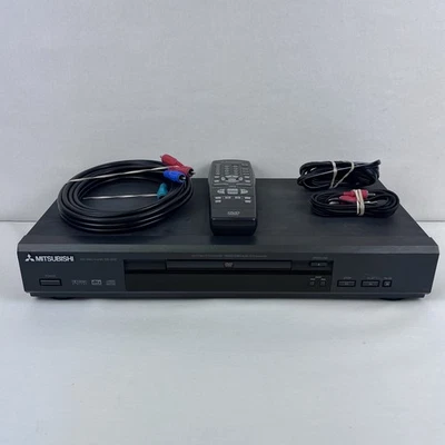 Mitsubishi DVD Video Player DD-4030 10 Bit Video D/A Converter w/ Remote Tested - Image 1 of 4
