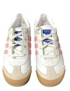 adidas Originals Samoa Kinder 9K 3 STREIFEN Sneaker Schuhe weiß pfirsich sportlich - Bild 1 von 5