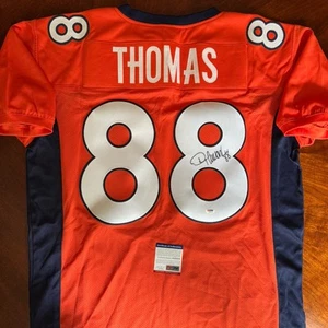Demaryius Thomas Signed Autographed Custom Jersey PSA COA Broncos - Picture 1 of 5