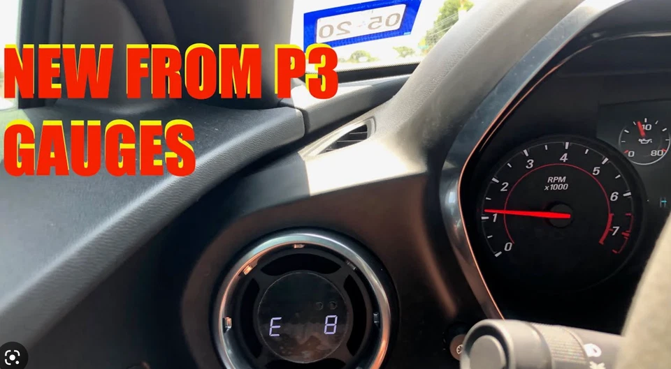 Chevrolet Camaro 2016+ montaje de ventilación de CA personalizado para conductor para medidores AEF - NUEVO - EE. UU. Foto 1 de 1