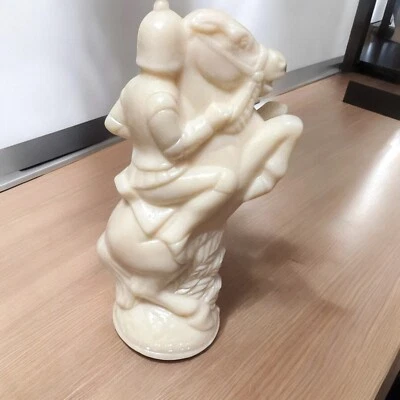 Vintage White KNIGHT E.S. Pieza de ajedrez de plástico Lowe 1 pieza de repuesto SOLO LEER Foto 1 de 4