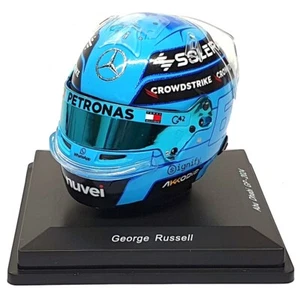 Spark 1/5 Scale 5HF182 - F1 Helmet George Russell AMG Petronas Abu Dhabi GP 2024 - Picture 1 of 5