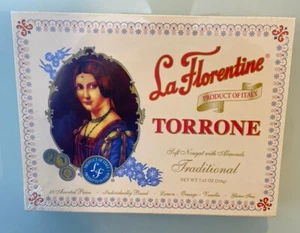 Traditional Torrone Nougat Box - 7.62oz of Heavenly Orange, Lemon & Vanilla - Picture 1 of 2