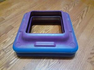 TWO RISERS For THE STEP Aerobics 16"x16" Stepper Exercise PURPLE - Picture 1 of 11