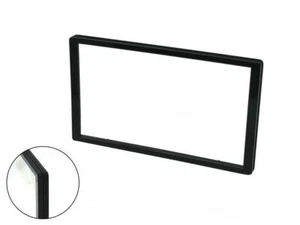 RADIO STEREO FASCIA 173MM X 99MM BLACK TRIM RUBBER BAND FOR HONDA JAZZ CITY - Bild 1 von 1