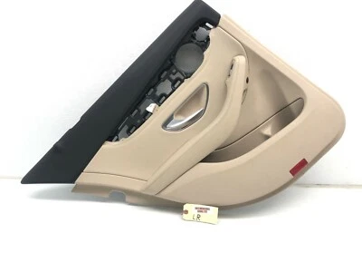 Mercedes-Benz C300 W205 2015-2020 panel de puerta interior trasero izquierdo fabricante de equipos originales bronceado. Foto 1 de 4