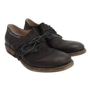 John Fluevog Warde schwarz Leder Oxford Unisex handgefertigte Schuhe Herren 7 Damen 9 - Bild 1 von 16