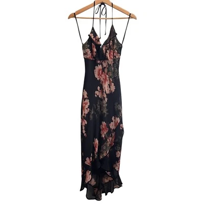 Vtg Y2K Rampage Womens Maxi Dress Sz 3 Whimsigoth Fairy floral Boho Cottagecore - Image 1 of 4