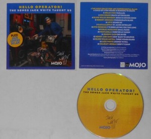 Jack White Mojo Son House, Robert Johnson, Otis Redding  -  U.K cd - card cover