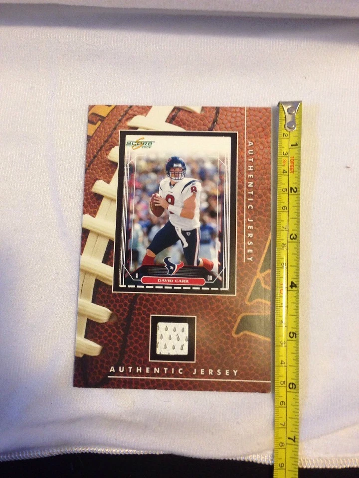 David Carr Score 2006 Vintage Sports Cards Stand  - Image 1 of 4
