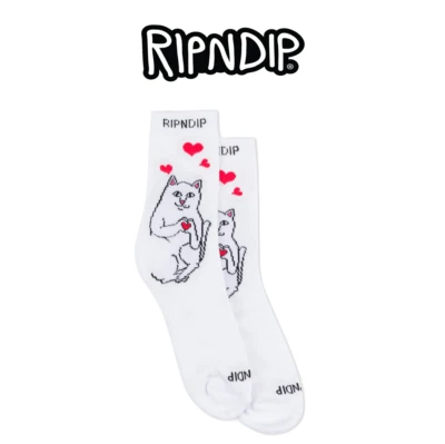 RIPNDIP   Nermal Loves Mid Socks - Image 1 of 3