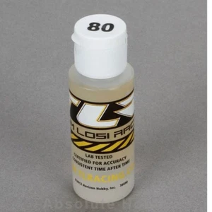 Team Losi Racing Silicone Shock Oil, 80 Wt, 2 Oz - TLR74016 - Picture 1 of 1